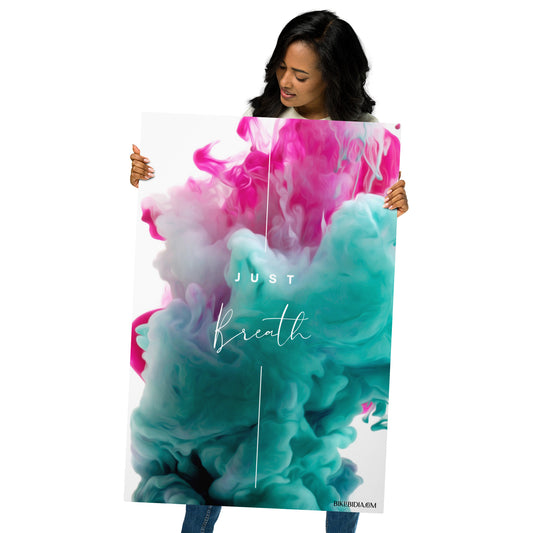 Just Breath Metal Prints