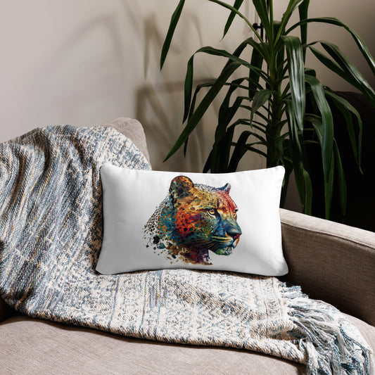 Fierce Accented Stuffed Pillow