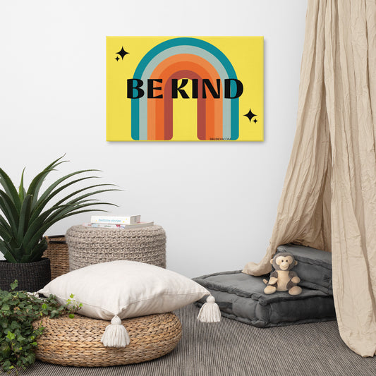 Home Canvas BE KIND Decor