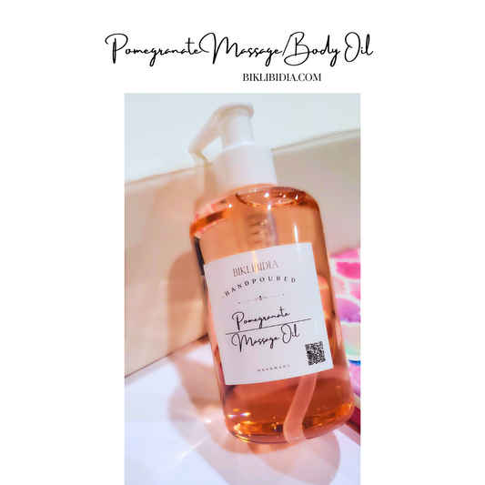 8 oz Pomegranate Massage Oil